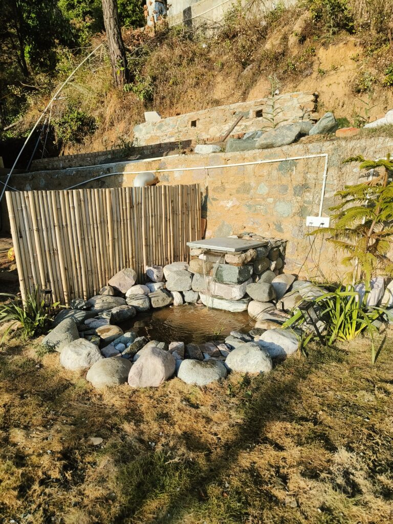 Pond design Mukteshwar