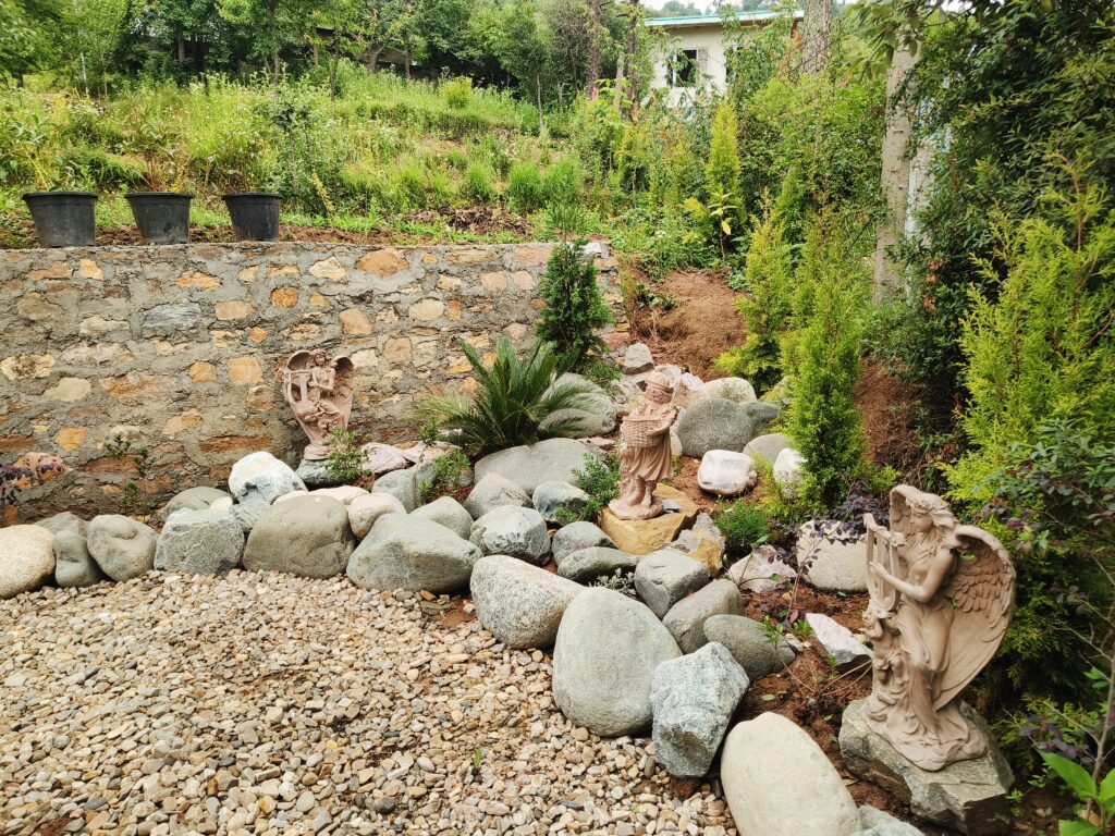 rock garden design bhimtal